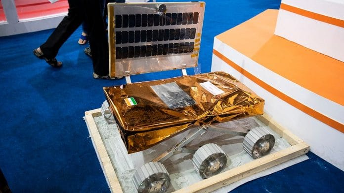 Chandrayaan-2 Rover Engineering Model 3