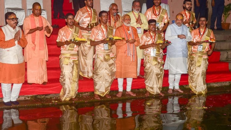 Narendra Modi is trying to be the new lord of Varanasi. And that’s not good news