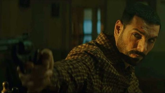 John Abraham in a still from Romeo Akbar Walter trailer | YouTube