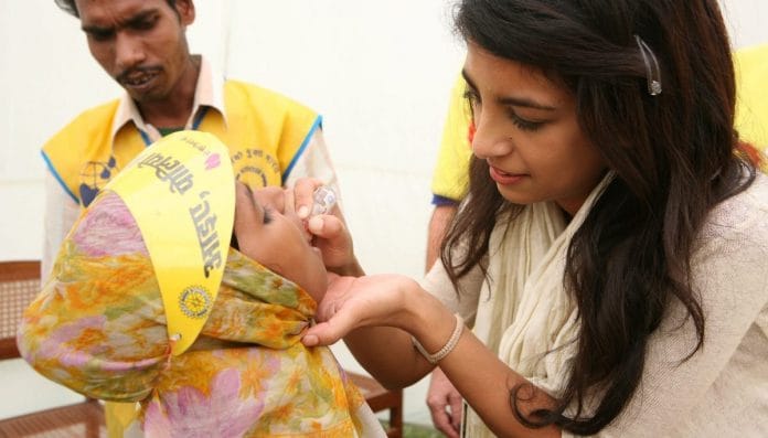 Polio immunization in lucknow