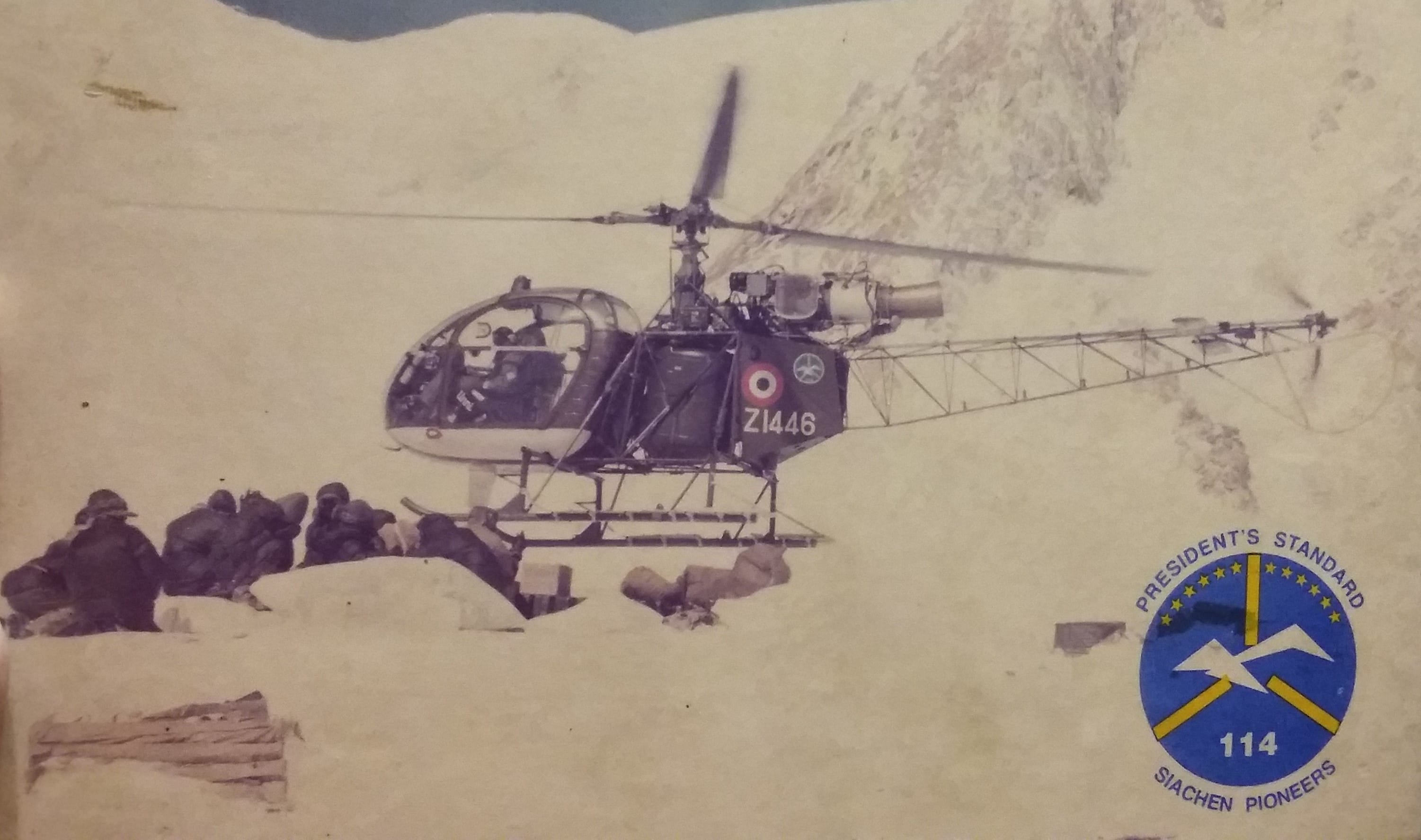 Cheetah in Leh - Siachen Glacier | Pic courtesy AVM Manmohan Bahadur (retd) 