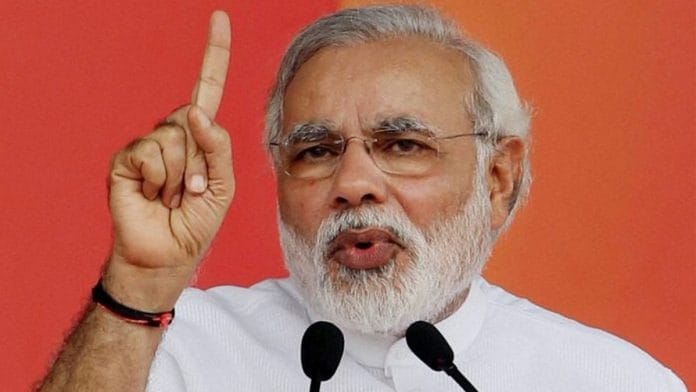 File photo of PM Narendra Modi in New Delhi. | PTI