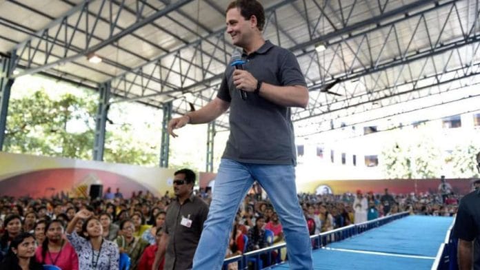 File photo of Rahul Gandhi at Stella Maris College, Chennai | rahulgandhi/Facebook