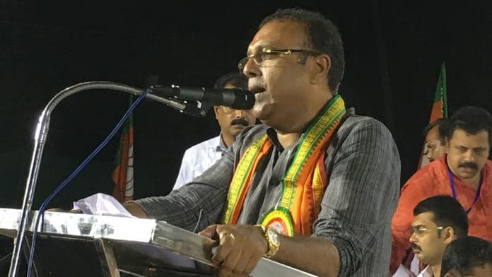 File photo of Thushar Vellappally | Facebook