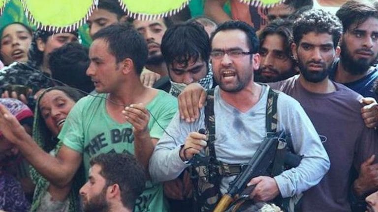 Aaj Tak on ‘aatank ka virus’ Riyaz Naikoo & Rahul Kanwal with ‘poster boys of New India’