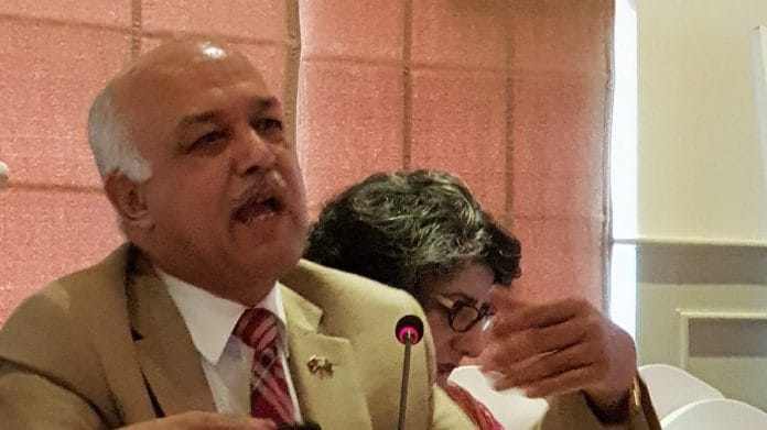 Lt Gen Asif Yasin Malik who served as the country's secretary of defence