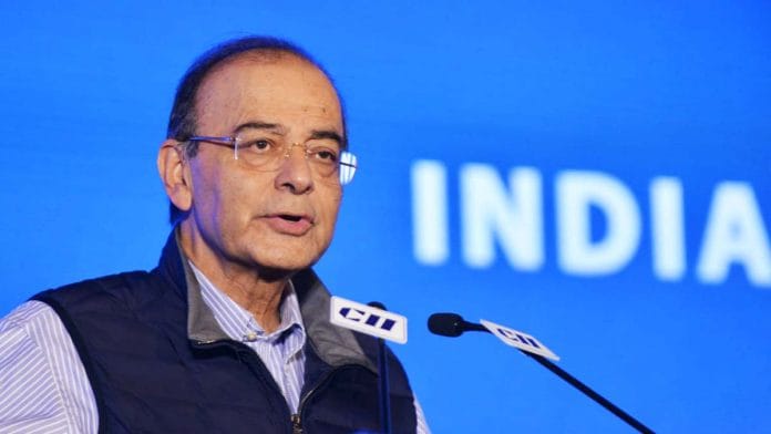 Former finance minister Arun Jaitley