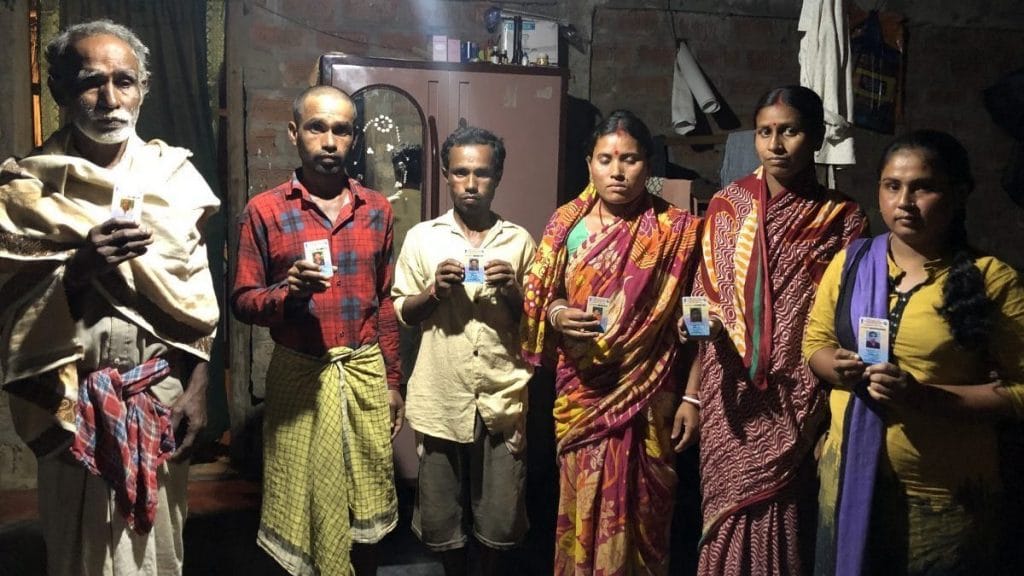 A family currently in a detention centre in Silchar | Ruhi Tewari/ThePrint