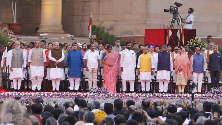 No room for Tamil Nadu & Andhra Pradesh in PM Modi’s council of 57 ministers