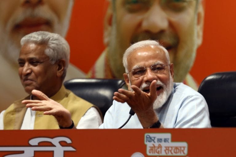 Narendra Modi addresses first press conference as PM, restricts it to his ‘mann ki baat’