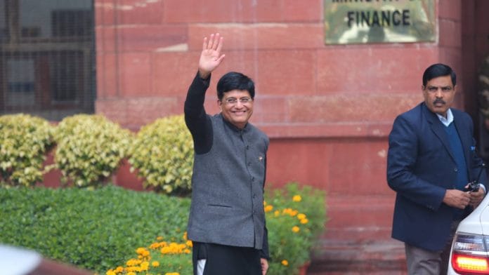 File photo of Union Commerce Minister Piyush Goyal | Photo : Suraj Singh Bisht | ThePrint
