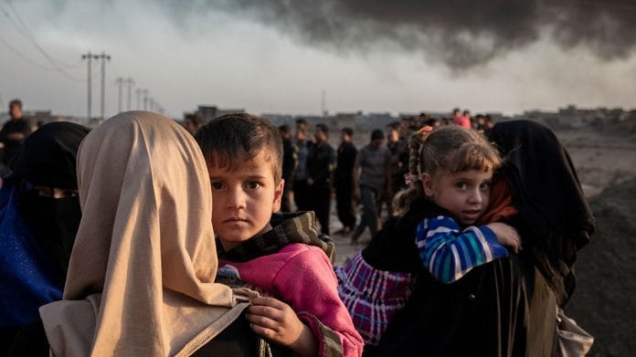 Representational image of refugees