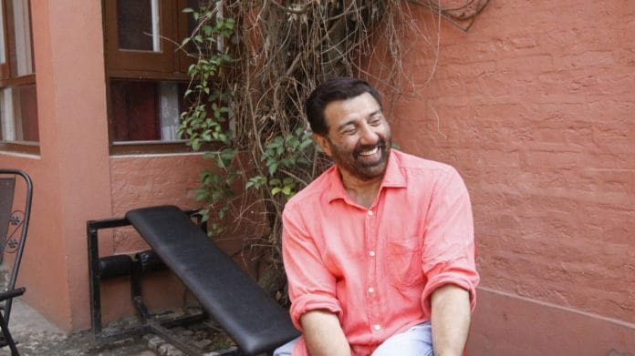 Bollywood actor and Gurdaspur BJP MP Sunny Deol. | Praveen Jain| ThePrint