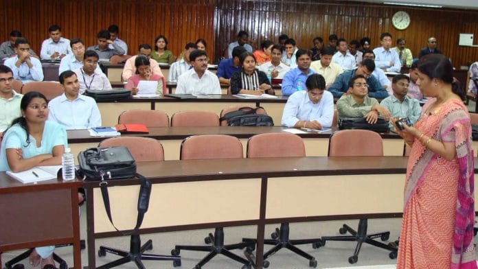 A classroom at LBSNAA, Mussoorie | Representational photo | informatics.nic.in
