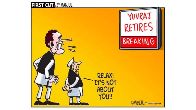 Yuvraj’s retirement makes ‘Yuvraj’ jittery, and a Twitter-happy police force