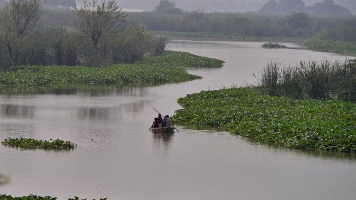 River Yamuna in Delhi