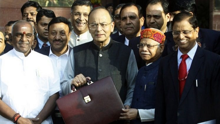 Former finance minister presented the 2018-19 budget.