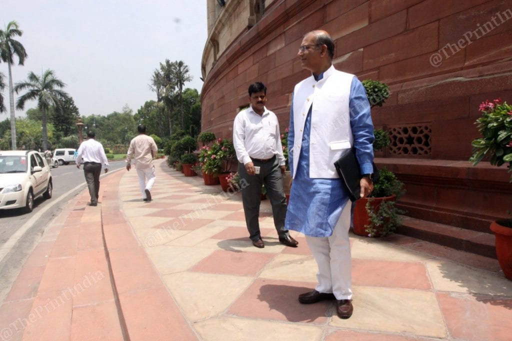 Jayant Sinha at Parliament