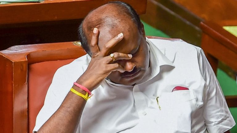 Karnataka floor test brings relief for newspapers, Trump provides next  set of headlines