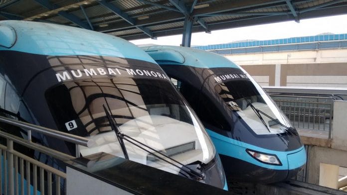 File photo of Mumbai monorail