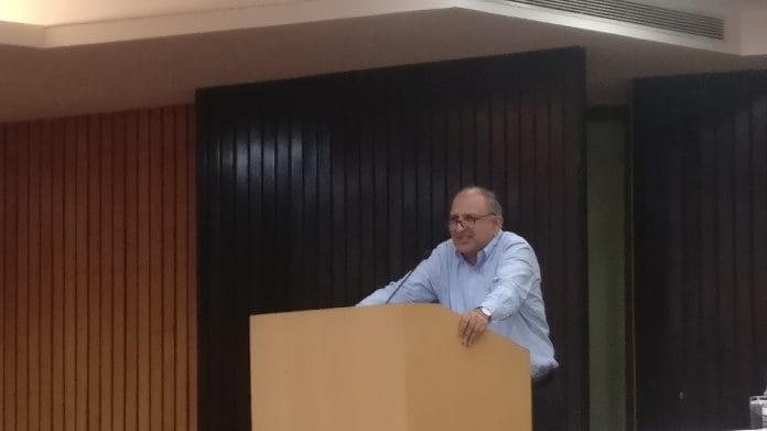 Author Pratap Bhanu | Photo: Nandita Singh | ThePrint