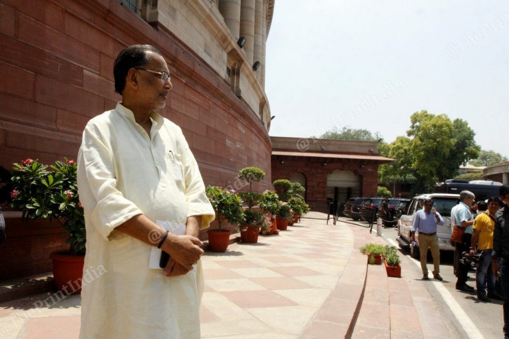 Radha Mohan Singh at Parliament