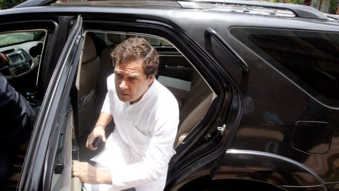 Congress president Rahul Gandhi | Photo: Praveen Jain | ThePrint