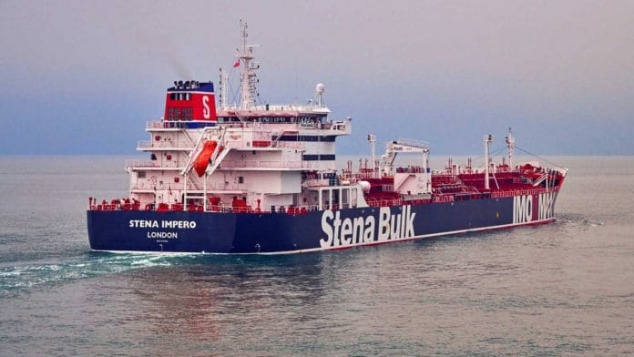 Stena Impero | Twitter @stenabulk