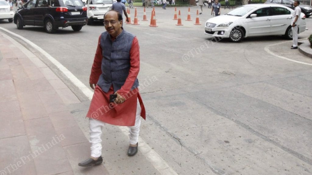 Vijay Goel at Parliament