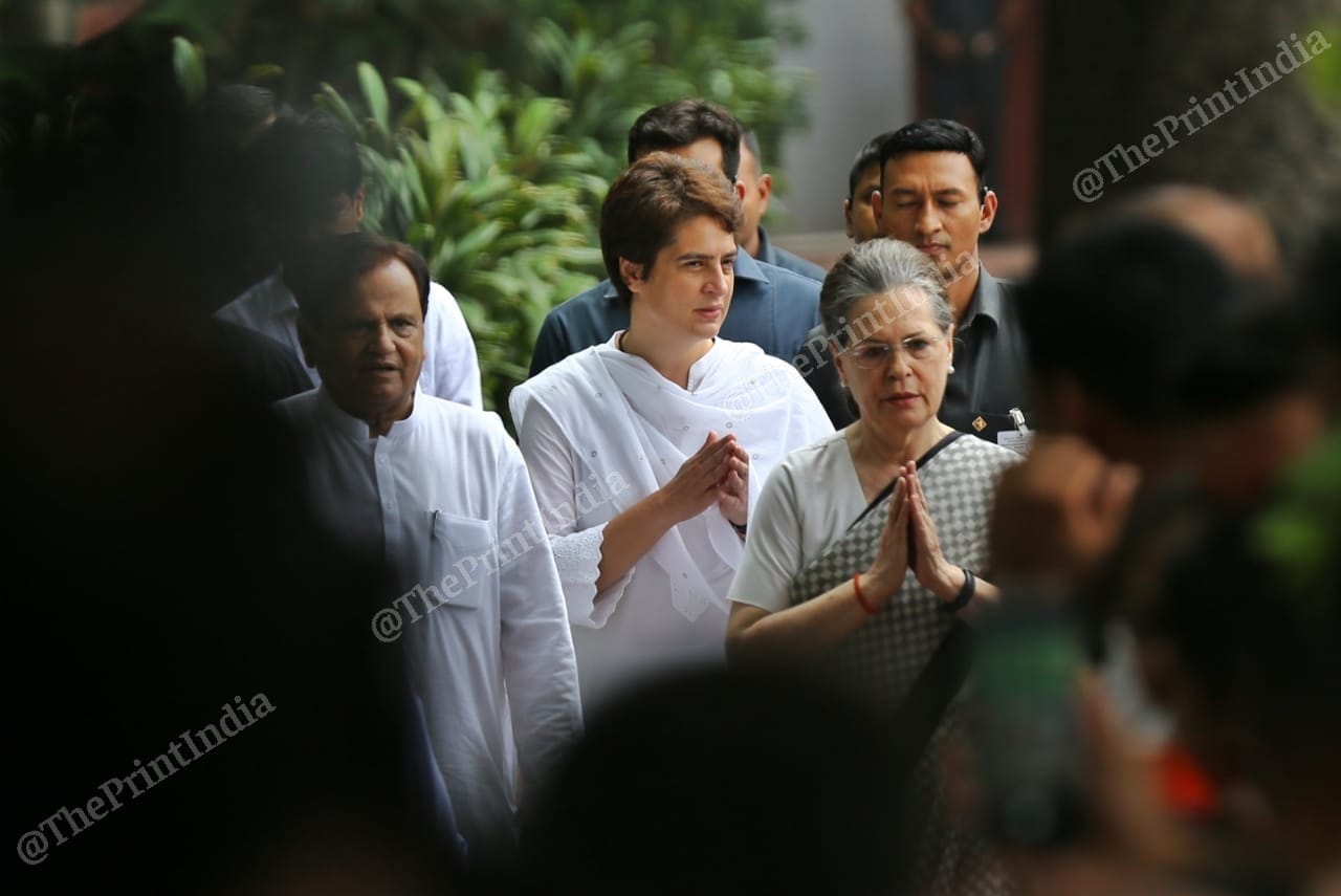 Sonia and Priyanka Gandhi