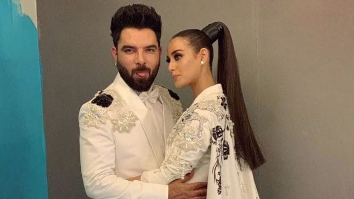 Yasir Hussain and Iqra Aziz at Lux Awards | yasir.hussain131 | Instagram
