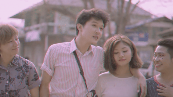 A still from a Mizo song