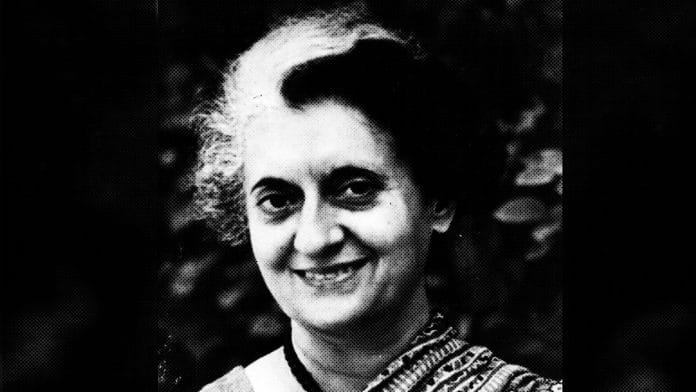 File photo of Indira Gandhi