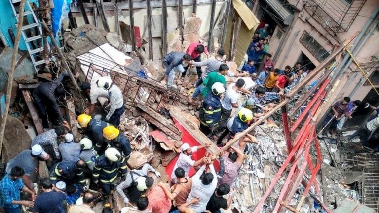 Mumbai building collapse has media searching in the rubble for clues to tragedy