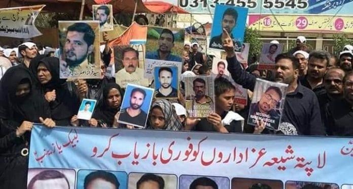 Representational image | File photo of Shia Muslims protesting in Pakistan. | By special arrangement | ThePrint