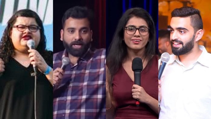 From left to right: Supriya Joshi, Anubhav Singh Bassi, Prashasti Singh, Rahul Dua | Photos: Facebook