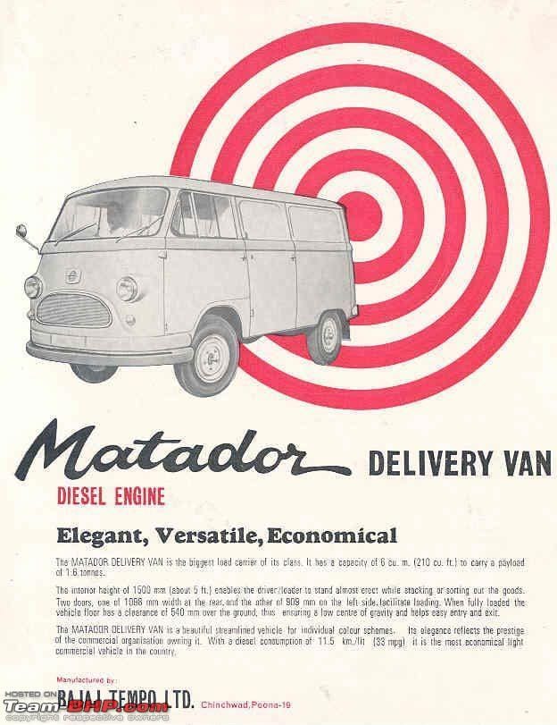 Bajaj Tempo Matador ad