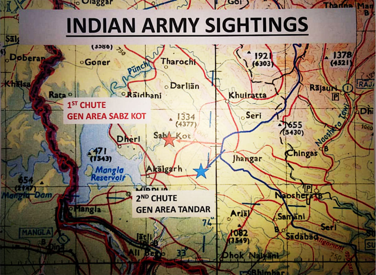 Indian Army sightings of two different aircraft crashing released by the IAF | By special arrangement