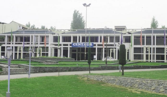 Centaur Hotel in SKICC compound in Srinagar