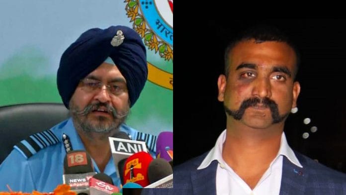 B.S Dhanoa and Abhinandan Varthaman | Images: ANI Photo