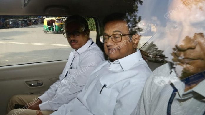 File photo of former finance minister P Chidambaram | Suraj Singh Bisht | ThePrint