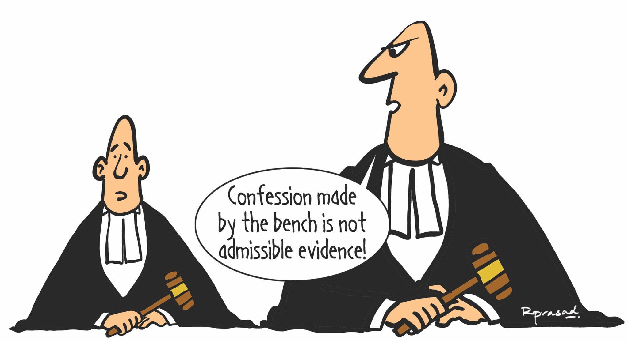 R Prasad cartoon on Bhima-Koregaon case