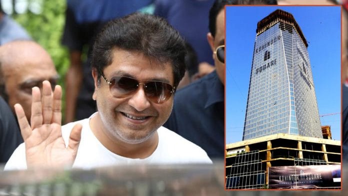 Raj Thackeray and Kohinoor Square towers