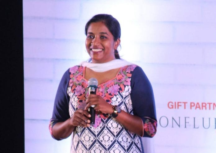 IPS officer Rema Rajeshwari at Democracy Wall event in Hyderabad | ThePrint