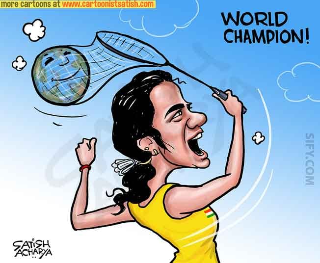 Satish Acharya - PV Sindhu 