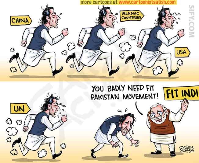 Saitish Acharya cartoon