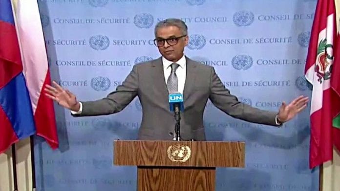 India's Permanent Representative to the UN Syed Akbaruddin