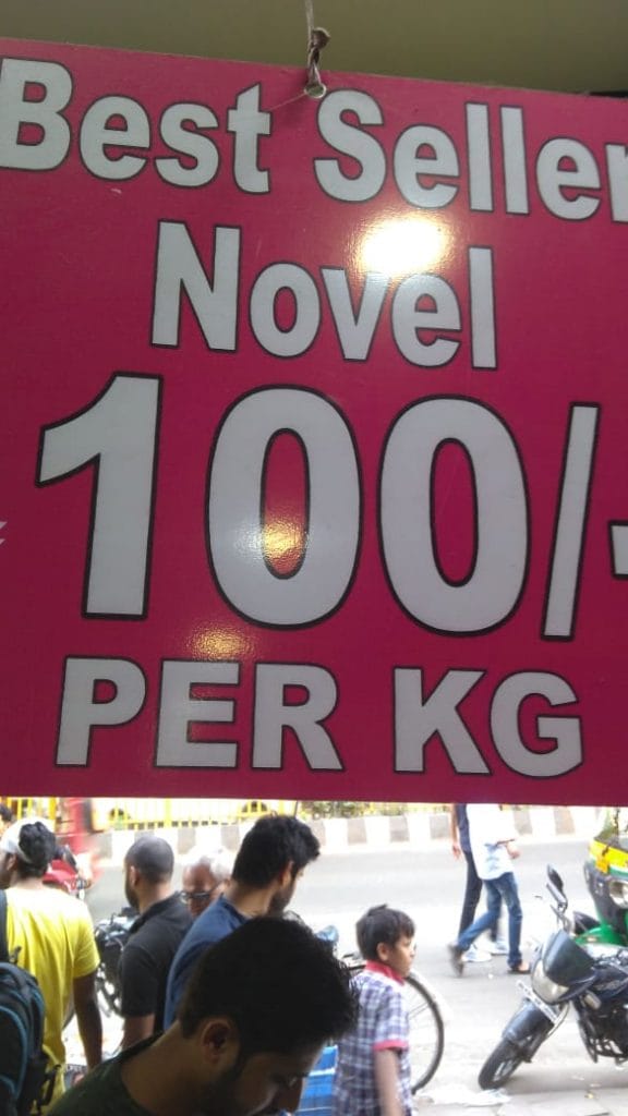 The Sunday book market was famed for selling books at cheap rate | Photo: Sajid Ali | ThePrint