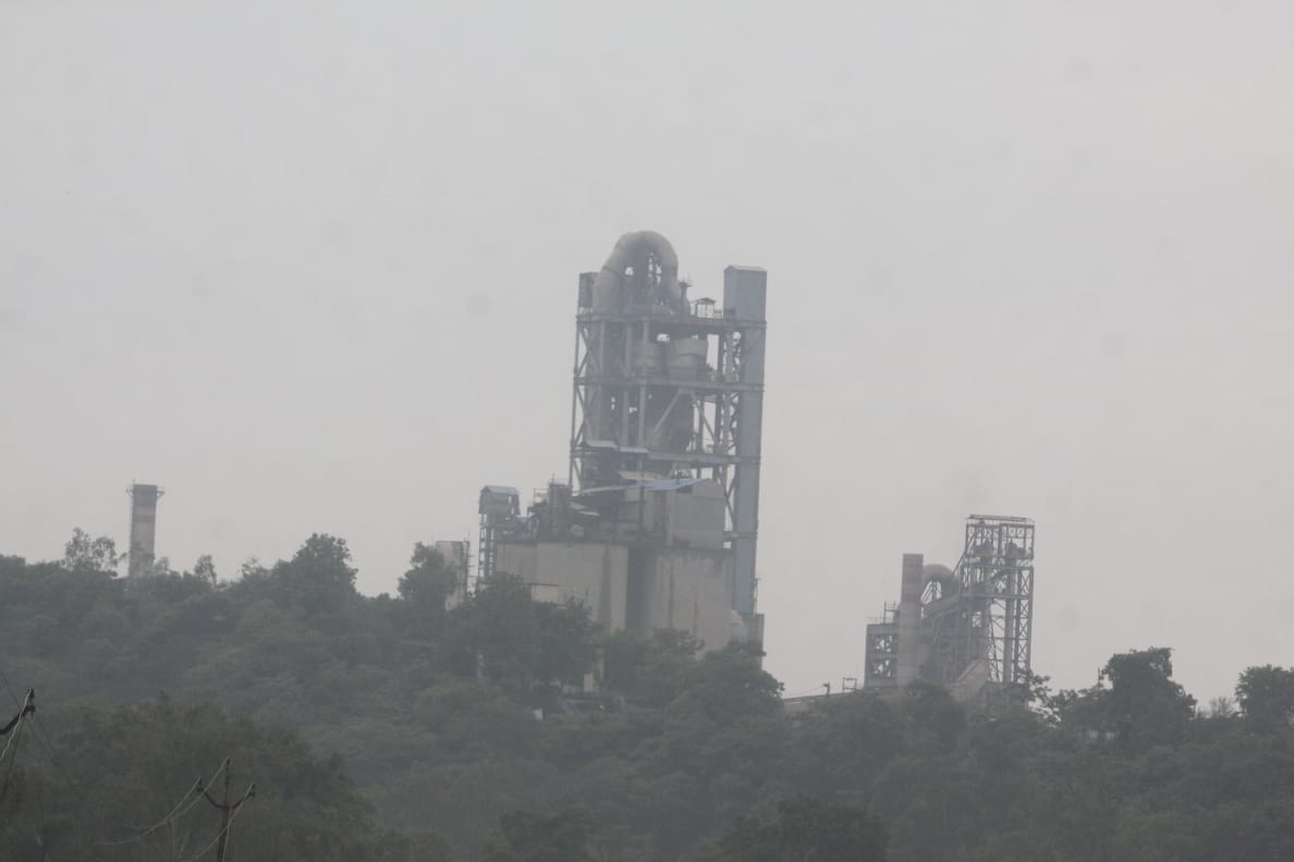 An Aditya Birla owned cement factory in Renukoot, Sonbhadra. | Praveen Jain | ThePrint