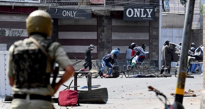 Protest in Kashmir
